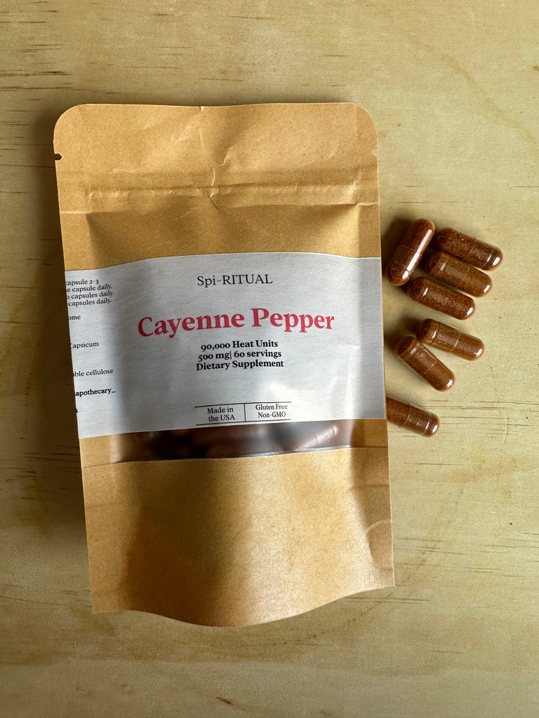 Cayenne Pepper Capsules SpiRITUAL LLC