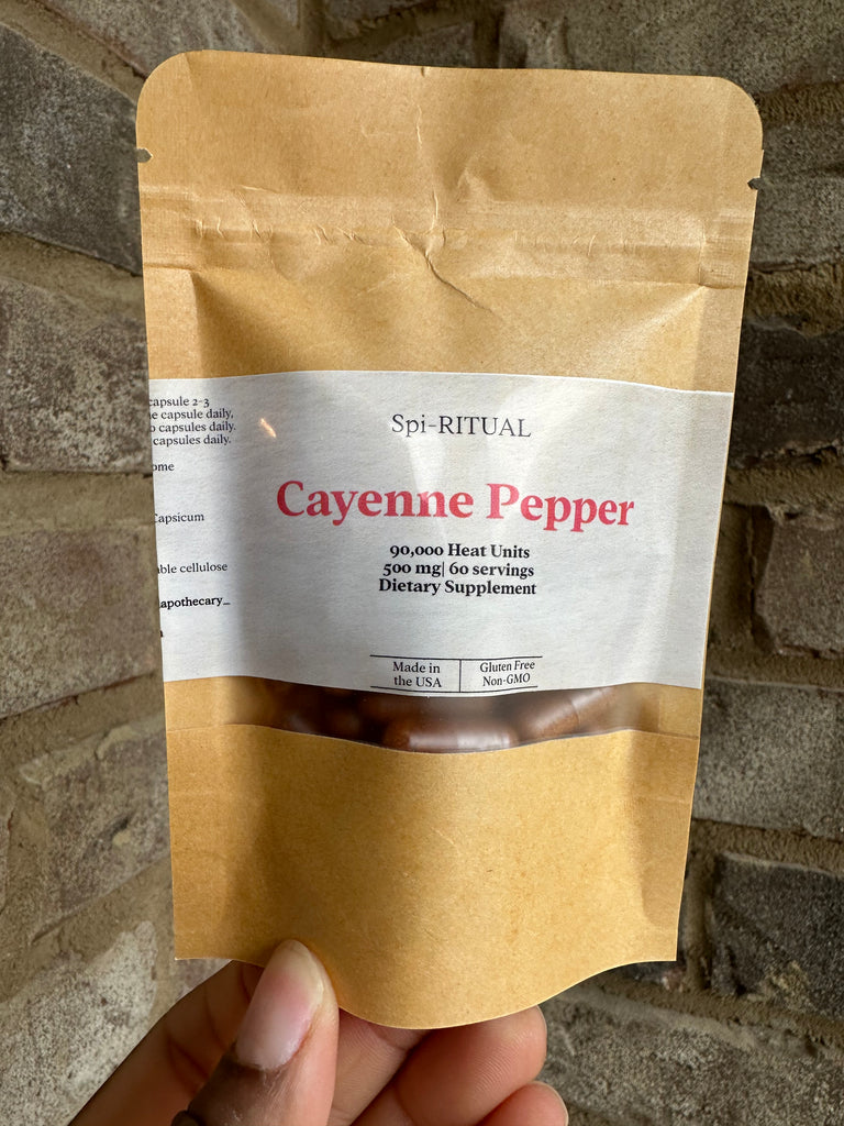 Cayenne Pepper Capsules SpiRITUAL LLC