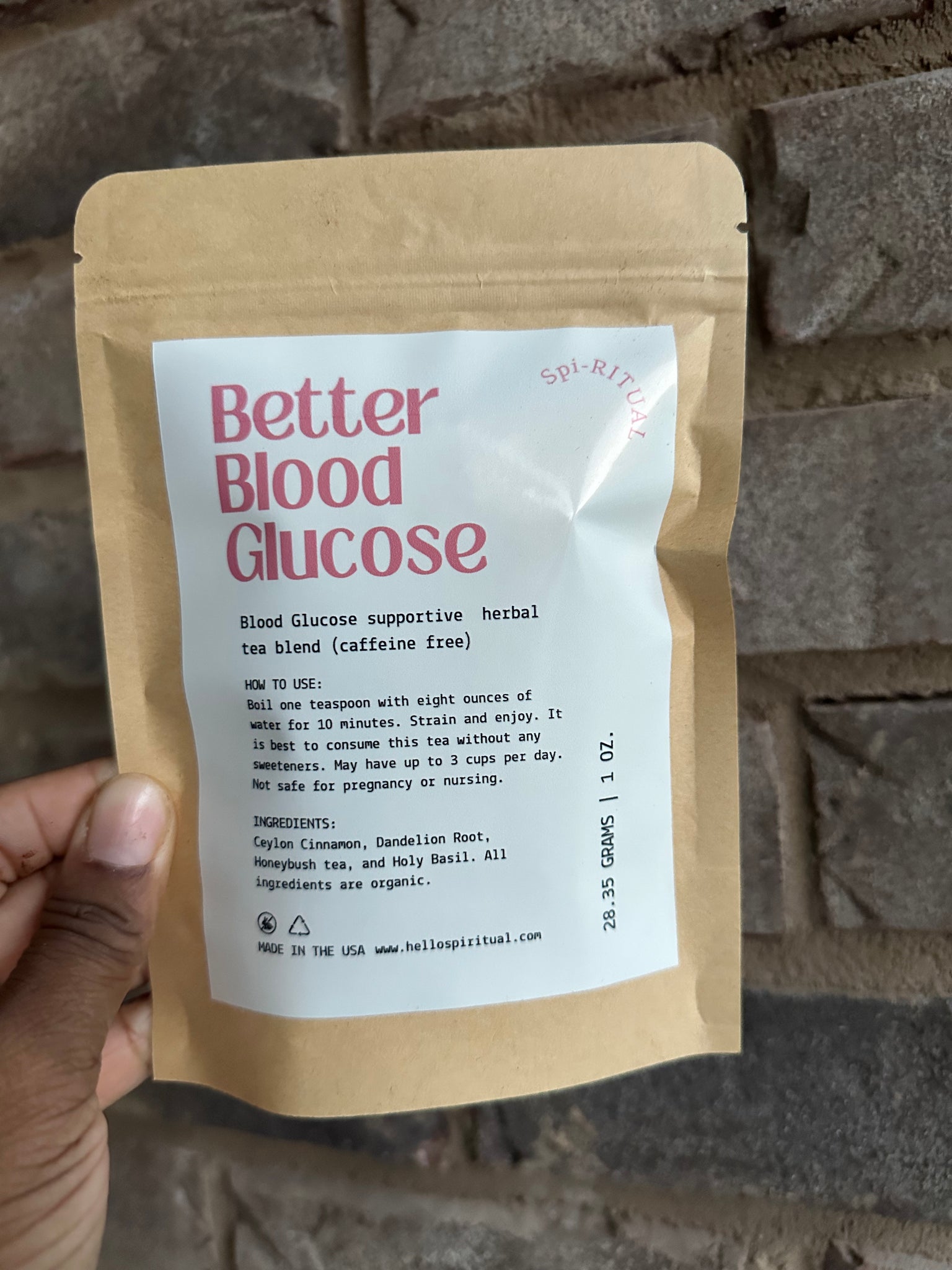 Better Blood Glucose Tea